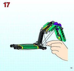 LEGO 8202 instructions page 13 – build guide