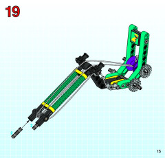 LEGO 8202 instructions page 15 – build guide