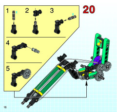 LEGO 8202 instructions page 16 – build guide