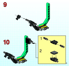 LEGO 8202 instructions page 5 – build guide