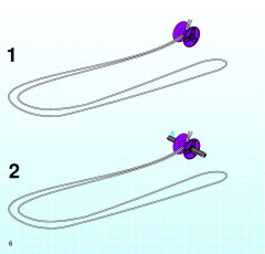 LEGO 8202 instructions page 6 – build guide