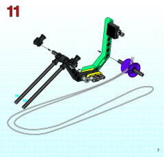 LEGO 8202 instructions page 7 – build guide