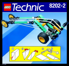LEGO 8202 instructions page 1 – build guide