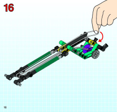 LEGO 8202 instructions page 16 – build guide