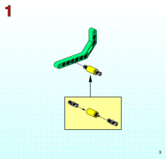 LEGO 8202 instructions page 3 – build guide