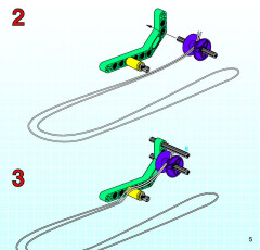 LEGO 8202 instructions page 5 – build guide