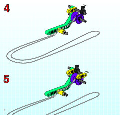 LEGO 8202 instructions page 6 – build guide