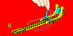 LEGO 8205 instructions page 10 – build guide