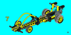 LEGO 8205 instructions page 33 – build guide