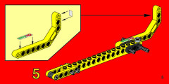 LEGO 8205 instructions page 5 – build guide