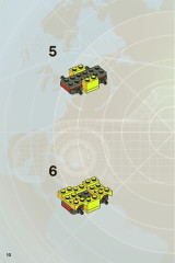 LEGO 8206 instructions page 10 – build guide