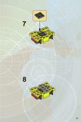 LEGO 8206 instructions page 11 – build guide