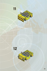 LEGO 8206 instructions page 13 – build guide