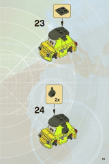 LEGO 8206 instructions page 19 – build guide