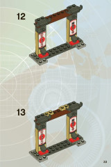 LEGO 8206 instructions page 33 – build guide