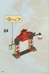 LEGO 8206 instructions page 42 – build guide