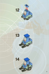 LEGO 8206 instructions page 7 – build guide