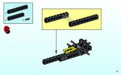 LEGO 8207 instructions page 19 – build guide