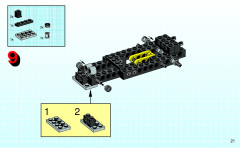 LEGO 8207 instructions page 21 – build guide