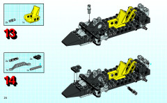 LEGO 8207 instructions page 24 – build guide
