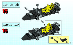 LEGO 8207 instructions page 25 – build guide