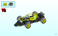 LEGO 8207 instructions page 27 – build guide