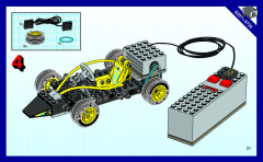 LEGO 8207 instructions page 31 – build guide