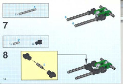 LEGO 8208 instructions page 14 – build guide