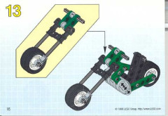 LEGO 8208 instructions page 16 – build guide