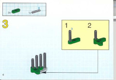 LEGO 8208 instructions page 4 – build guide