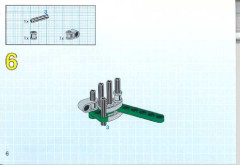LEGO 8208 instructions page 6 – build guide