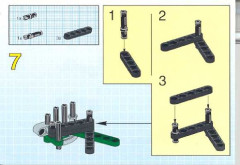 LEGO 8208 instructions page 7 – build guide