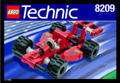 LEGO 8209 instructions page 1 – build guide