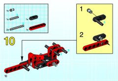 LEGO 8209 instructions page 10 – build guide