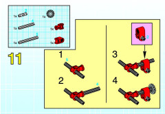 LEGO 8209 instructions page 11 – build guide