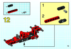 LEGO 8209 instructions page 13 – build guide