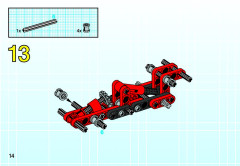 LEGO 8209 instructions page 14 – build guide