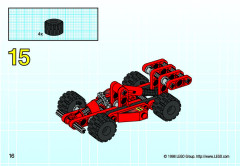 LEGO 8209 instructions page 16 – build guide