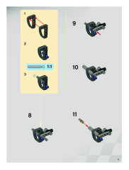 LEGO 8211 instructions page 11 – build guide