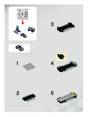 LEGO 8211 instructions page 3 – build guide