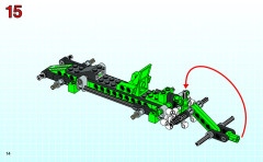 LEGO 8213 instructions page 14 – build guide
