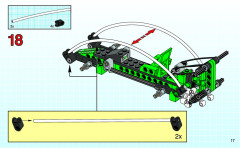 LEGO 8213 instructions page 17 – build guide