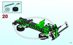 LEGO 8213 instructions page 19 – build guide