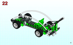 LEGO 8213 instructions page 21 – build guide