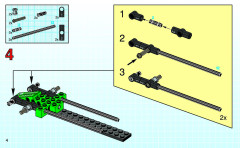 LEGO 8213 instructions page 4 – build guide