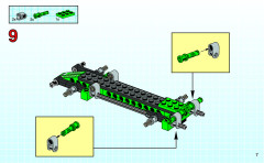 LEGO 8213 instructions page 7 – build guide