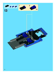 LEGO 8214 instructions page 12 – build guide