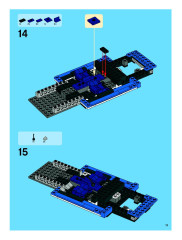 LEGO 8214 instructions page 13 – build guide