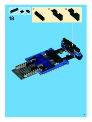 LEGO 8214 instructions page 19 – build guide