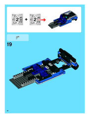 LEGO 8214 instructions page 20 – build guide